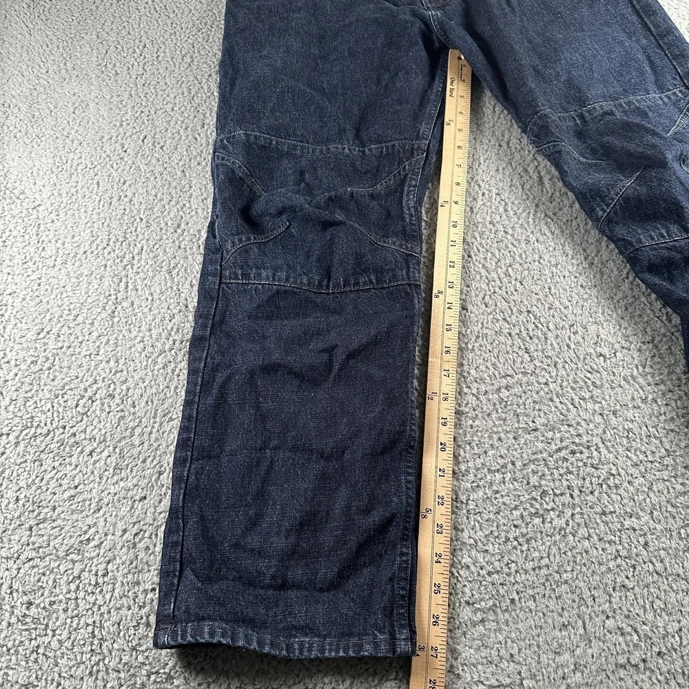 Vtg Levis Silvertab‎ Jeans Mens 34x30 Blue Baggy Y2K Articulated Knee 90's